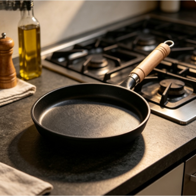 Commercial Kitchen Burner - Padella in Ghisa Non Rivestita da