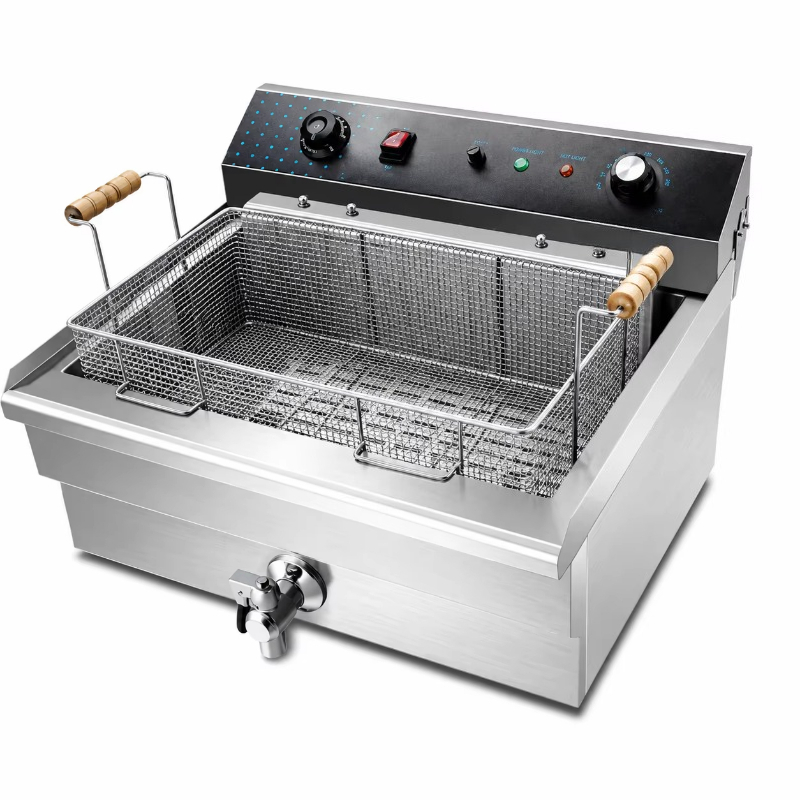 Induction Cooker Commercial - Friggitrice Elettrica Commerciale 30L in Acciaio