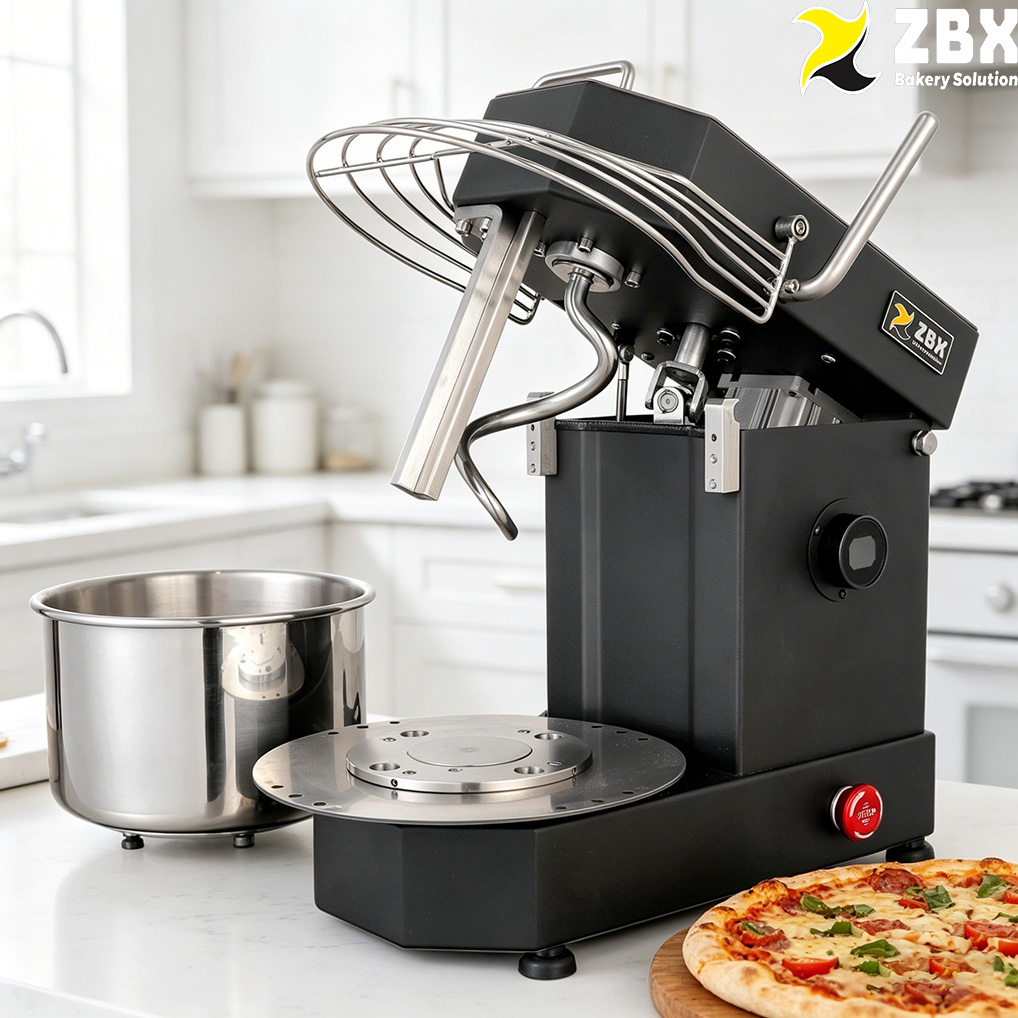 Dough Mixer Machine - Impastatrice a Spirale ZBX HM-5TD 750W,