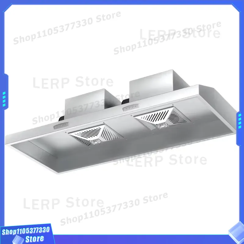 Commercial Kitchen Hood Cleaning - Cappa aspirante senza condotto in acciaio