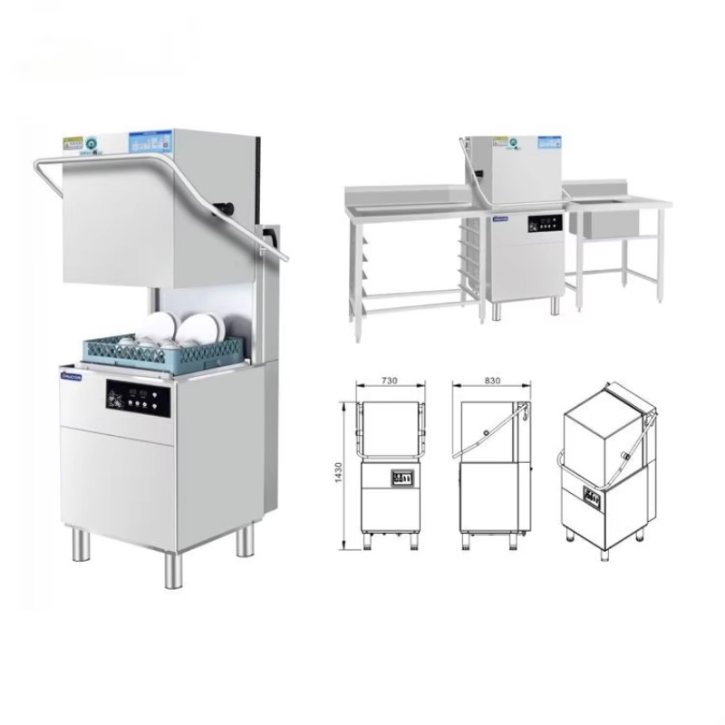 Commercial Kitchen Hood Cleaning - Lavastoviglie Commerciale Automatica a Cappa in
