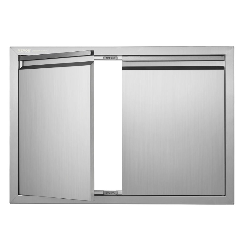 Commercial Kitchen Wall Panel - Porta di Accesso BBQ in Acciaio