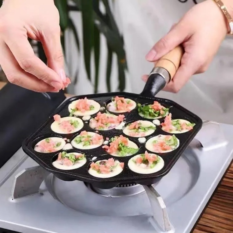 Cottura Takoyaki Pan 14 fori r - Commercial Kitchen Burner recensione e prezzo