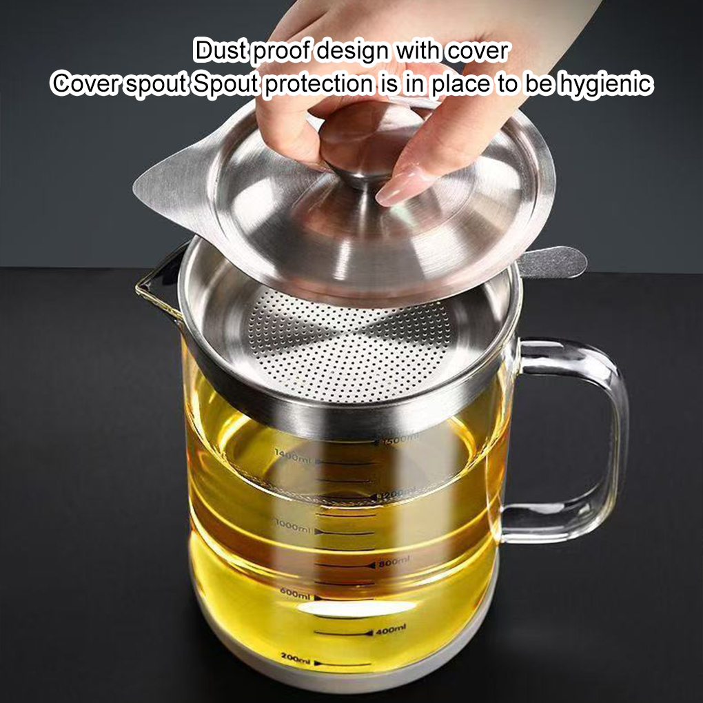 1L/1.5L Filtro Olio di Vetro C - Commercial Kitchen Oil Filter recensione e prezzo