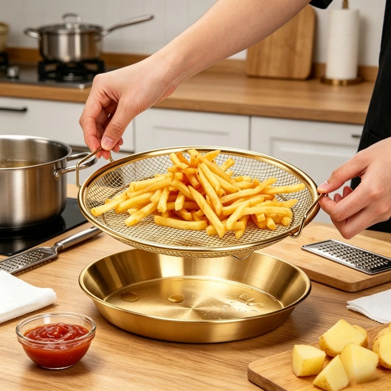 Cestello a rete resistente per - Commercial Kitchen Oil Filter recensione e prezzo