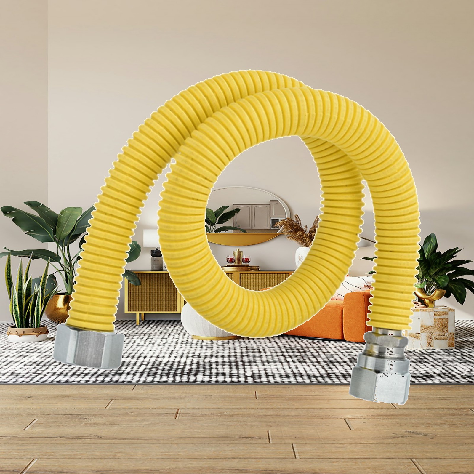 Tubo Corrugato per Gas in Acci - Commercial Kitchen Gas Line recensione e prezzo