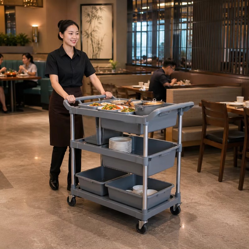 Carrello Mobile a 3 Ripiani pe - Commercial Kitchen Cleaning Services recensione e prezzo