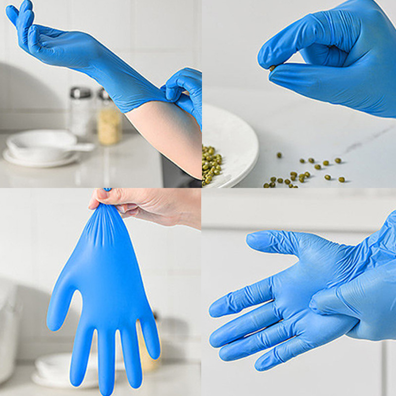 50/100PCS Guanti in nitrile bl - Commercial Kitchen Gloves recensione e prezzo