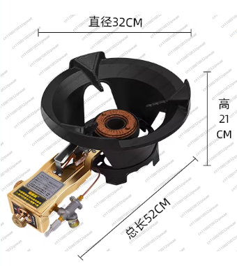 Fornello a Gas Singolo ad Alta - Commercial Kitchen Burner recensione e prezzo